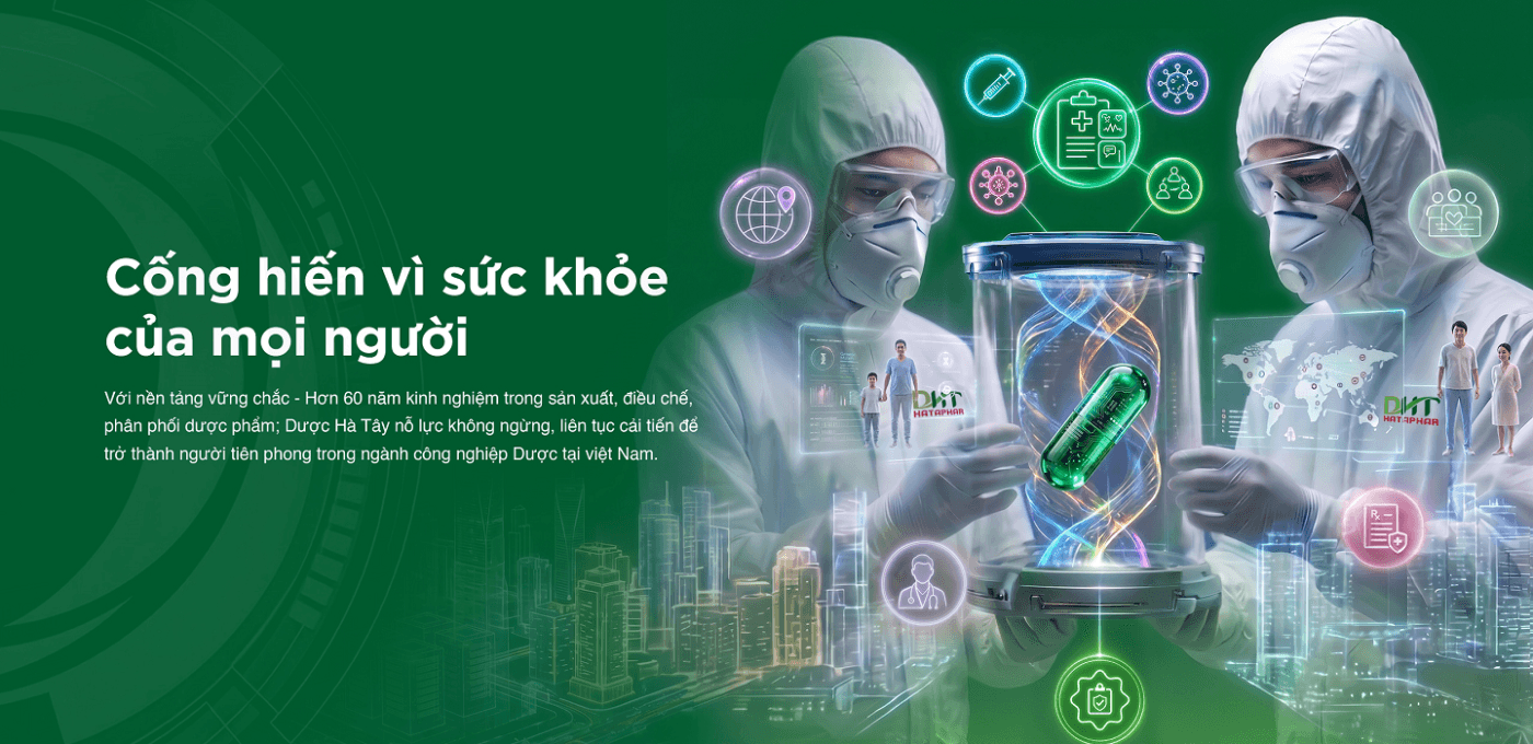 Công Ty Cổ Phần Dược Phẩm Hà Tây cover
