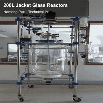 200L Jacket Glass Reactors