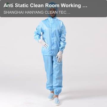 Anti Static Clean Room Working Garments