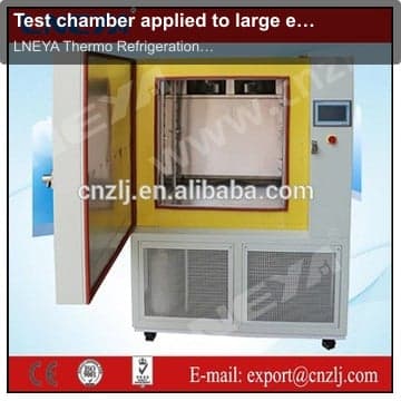 Test chamber applied to large engineering machineries
