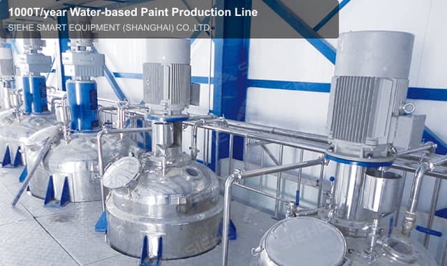 1000T/year Water-based Paint Production Line