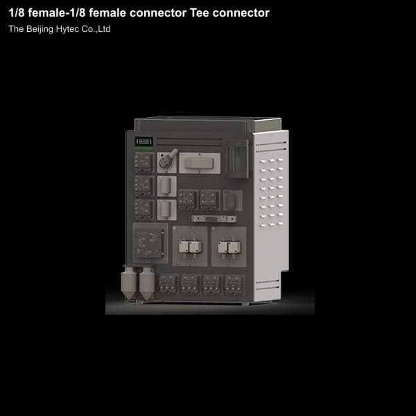 1/8 female-1/8 female connector Tee connector