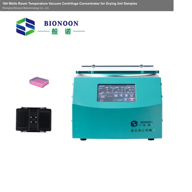 184 Wells Room Temperature Vacuum Centrifuge Concentrator for Drying 2ml Samples