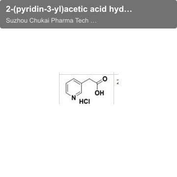 2-(pyridin-3-yl)acetic acid hydrochloride
