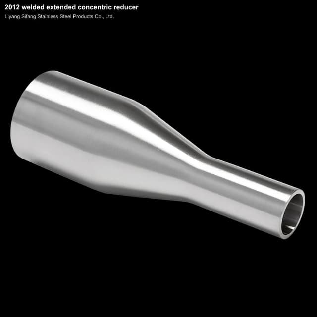 2012 welded extended concentric reducer