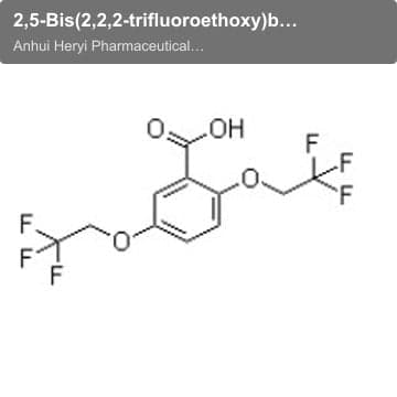 2,5-Bis(2,2,2-trifluoroethoxy)benzoic acid