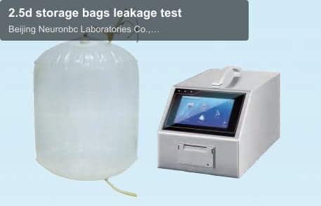2.5d storage bags leakage test