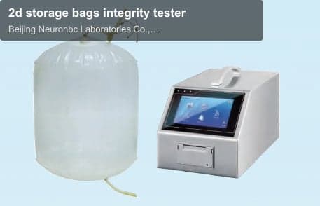 2d storage bags integrity tester