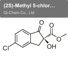 (2S)-Methyl 5-chloro-2,3-dihydro-2-hydroxy-1-oxo-1H-indene-2-carboxylate