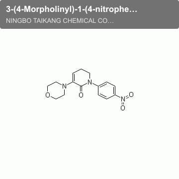 3-(4-Morpholinyl)-1-(4-nitrophenyl)-5,6-dihydro-2(1H)-pyridinone