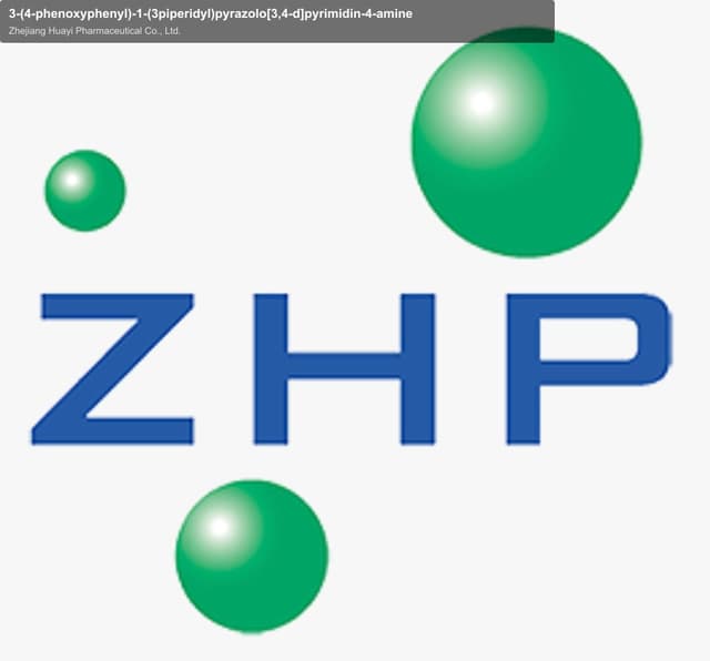 3-(4-phenoxyphenyl)-1-(3piperidyl)pyrazolo[3,4-d]pyrimidin-4-amine