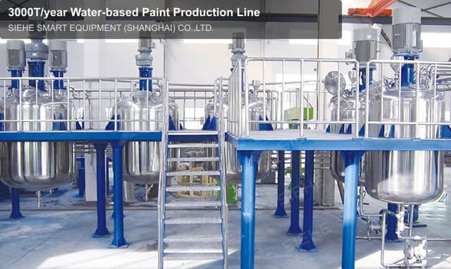 3000T/year Water-based Paint Production Line