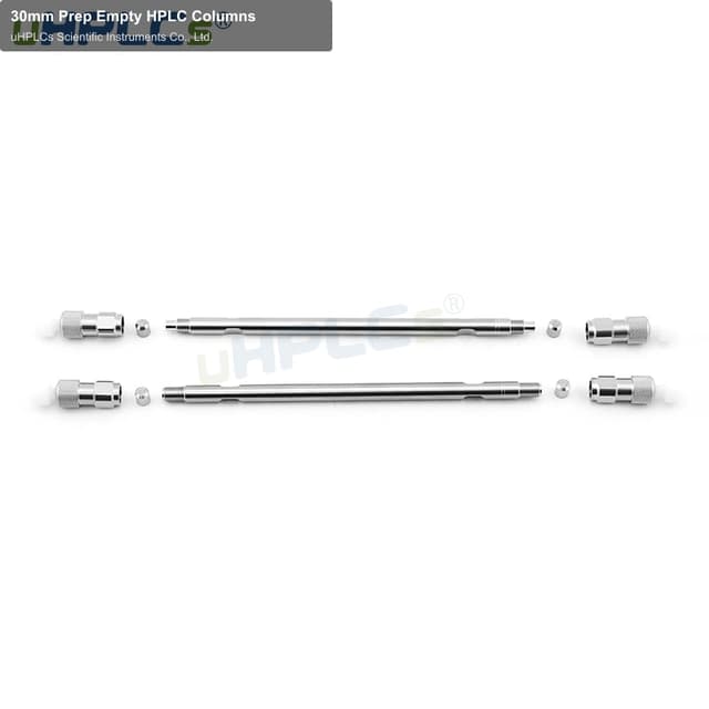 30mm Prep Empty HPLC Columns
