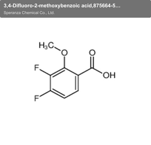 3,4-Difluoro-2-methoxybenzoic acid,875664-52-1