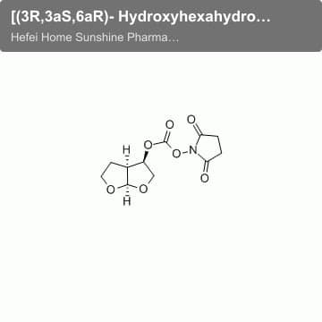 [(3R,3aS,6aR)- Hydroxyhexahydrofuro[2,3- β]furanyl Succinimidyl Carbonate