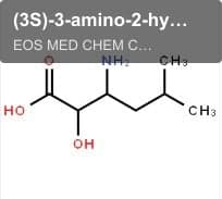 (3S)-3-amino-2-hydroxy-5-methylhexanoicacid