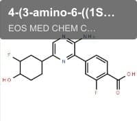 4-(3-amino-6-((1S,3S,4S)-3-fluoro-4-hydroxycyclohexyl)pyrazin-2-yl)-2-fluorobenzoicacid
