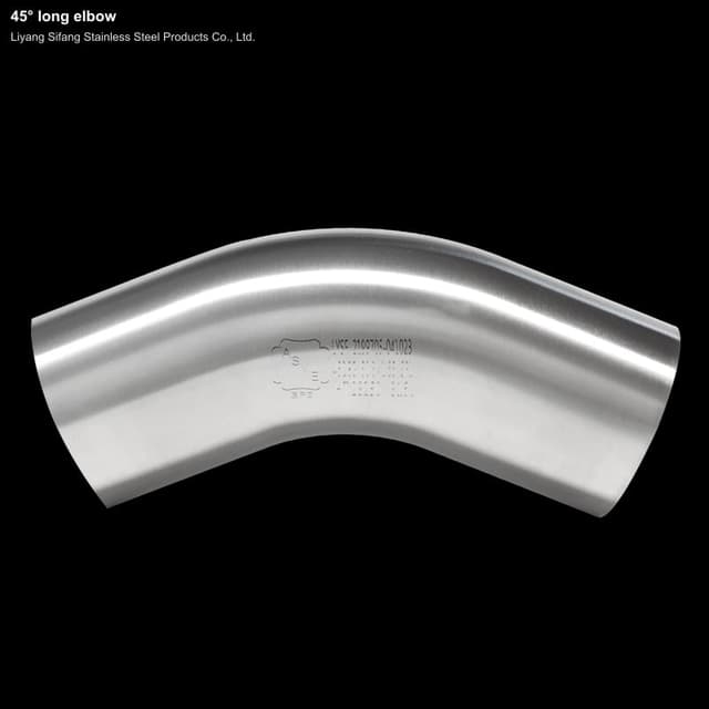 45° long elbow
