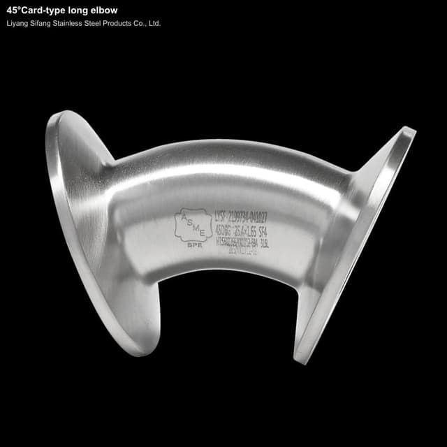 45°Card-type long elbow