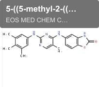 5-((5-methyl-2-((3,4,5-trimethylphenyl)amino)pyrimidin-4-yl)amino)benzo[d]oxazol-2(3H)-one
