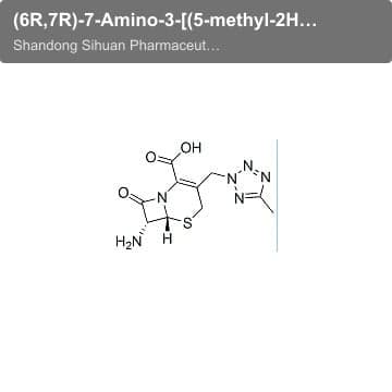 (6R,7R)-7-Amino-3-[(5-methyl-2H-tetrazol-2-yl)methyl]-8-oxo-5-thia-1-azabicyclo[4.2.0]oct-2-ene-2-ca
