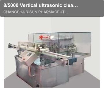 8/5000 Vertical ultrasonic cleaning machine