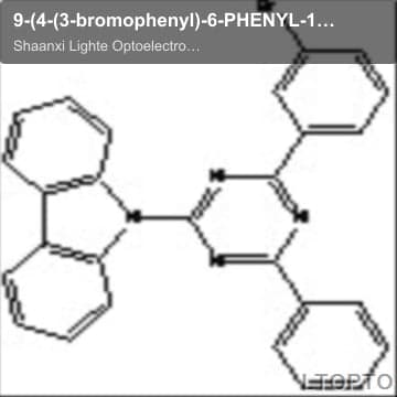 9-(4-(3-bromophenyl)-6-PHENYL-1,3,5-TRIAZIN-2-yl)-9H-carbazole