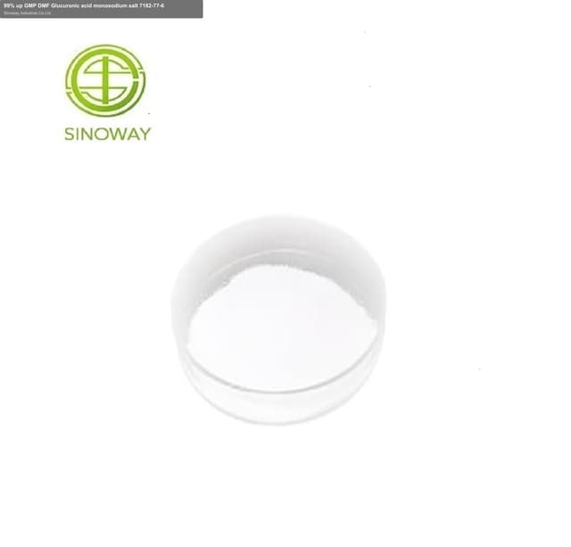99% up GMP DMF Glucuronic acid monosodium salt 7182-77-6