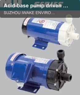 Acid-base pump driven by magnetic without mechanical seal (MP SERIES)