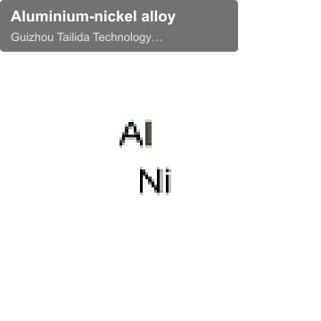 Aluminium-nickel alloy