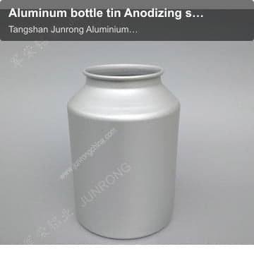 Aluminum bottle tin Anodizing surface for pharmaceutical 3L