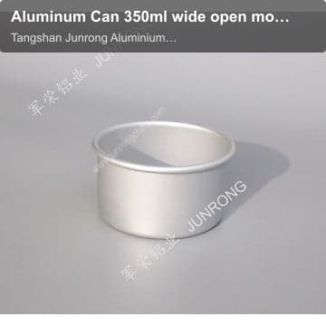 Aluminum Can 350ml wide open mouth