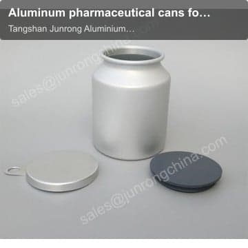 Aluminum pharmaceutical cans for powder drug 3L