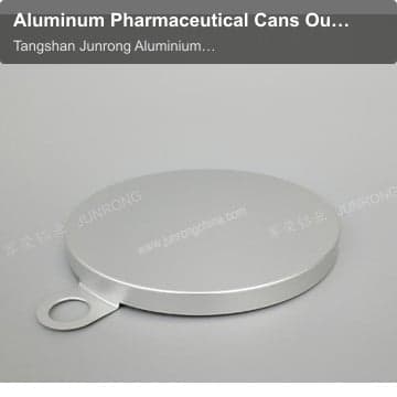 Aluminum Pharmaceutical Cans Outer Cap