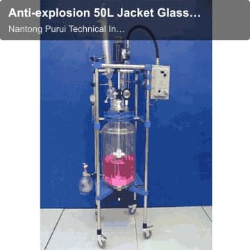 Anti-explosion 50L Jacket Glass Reactors