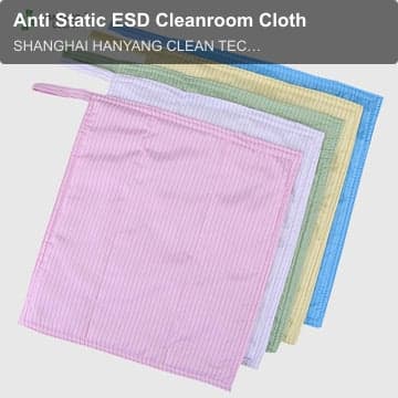 Anti Static ESD Cleanroom Cloth