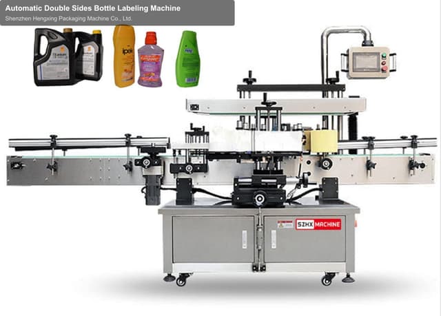Automatic Double Sides Bottle Labeling Machine