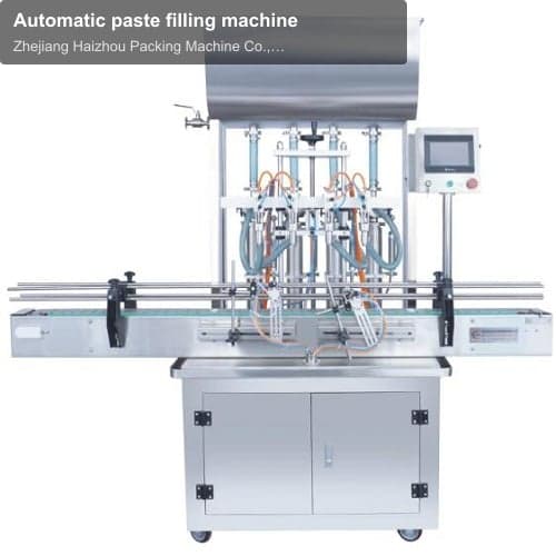 Automatic paste filling machine