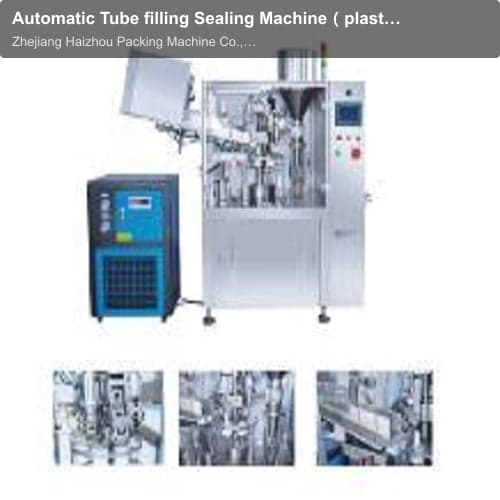 Automatic Tube filling Sealing Machine（plastic tub