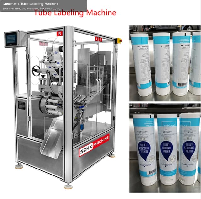 Automatic Tube Labeling Machine