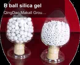 B ball silica gel