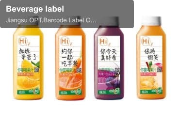 Beverage label