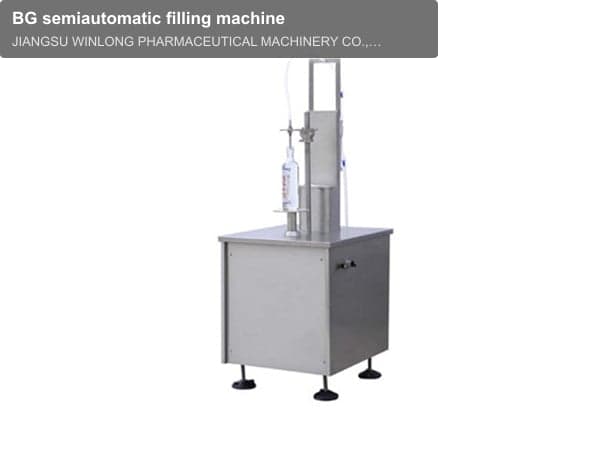 BG semiautomatic filling machine