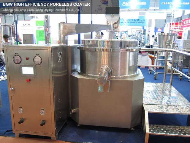 BGW HIGH EFFICIENCY PORELESS COATER