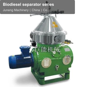 Biodiesel separator series