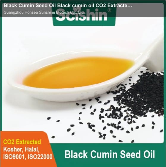 Black Cumin Seed Oil Black cumin oil CO2 Extracted Manufacturer