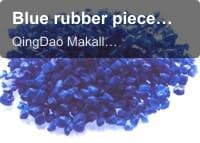 Blue rubber piece of indicator