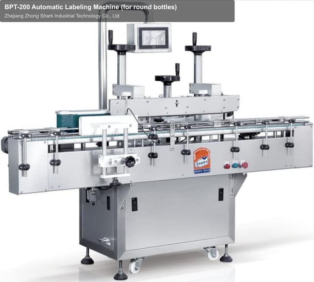 BPT-200 Automatic Labeling Machine (for round bottles)