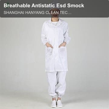 Breathable Antistatic Esd Smock