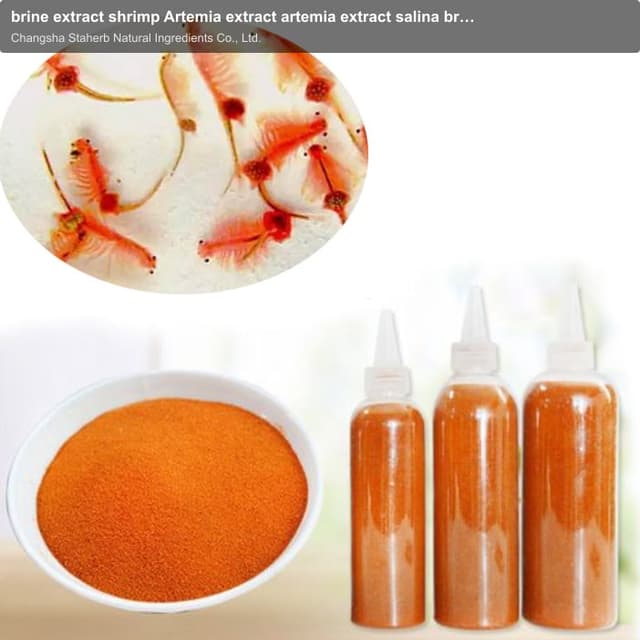 brine extract shrimp Artemia extract artemia extract salina brine shrimp Artemia extract